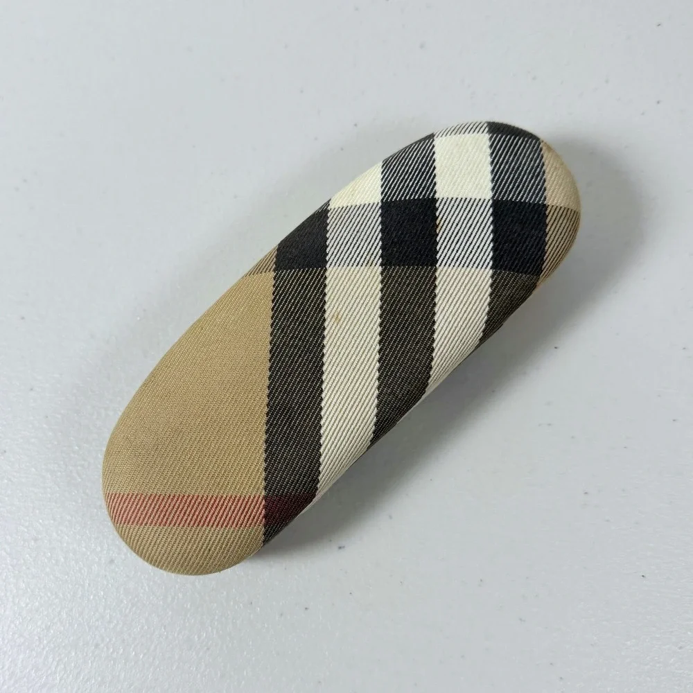 Burberry Nova‎ Check Hard Shell Eyeglasses Empty Case